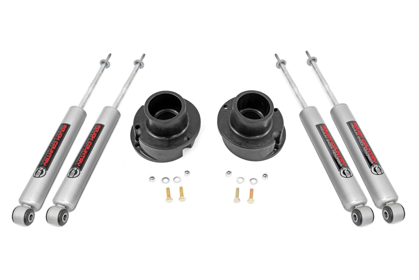 Rough Country 2.5 Inch Leveling Kit | RR Coil | N3 | Ram 2500 (14-26)/3500 (13-26)