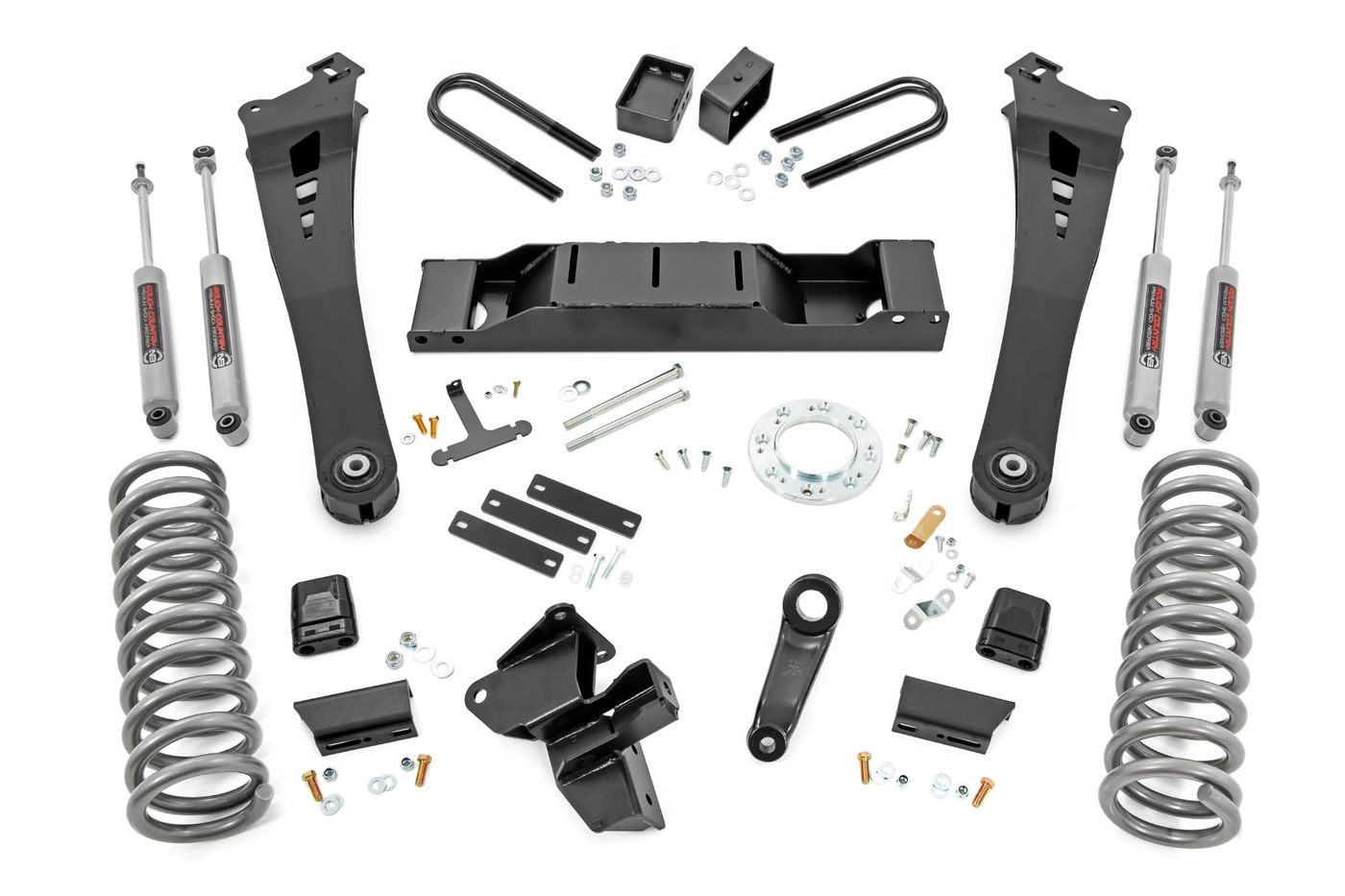 Rough Country 5 Inch Lift Kit | Diesel |AISIN | Ram 3500 4WD (2019-2024)