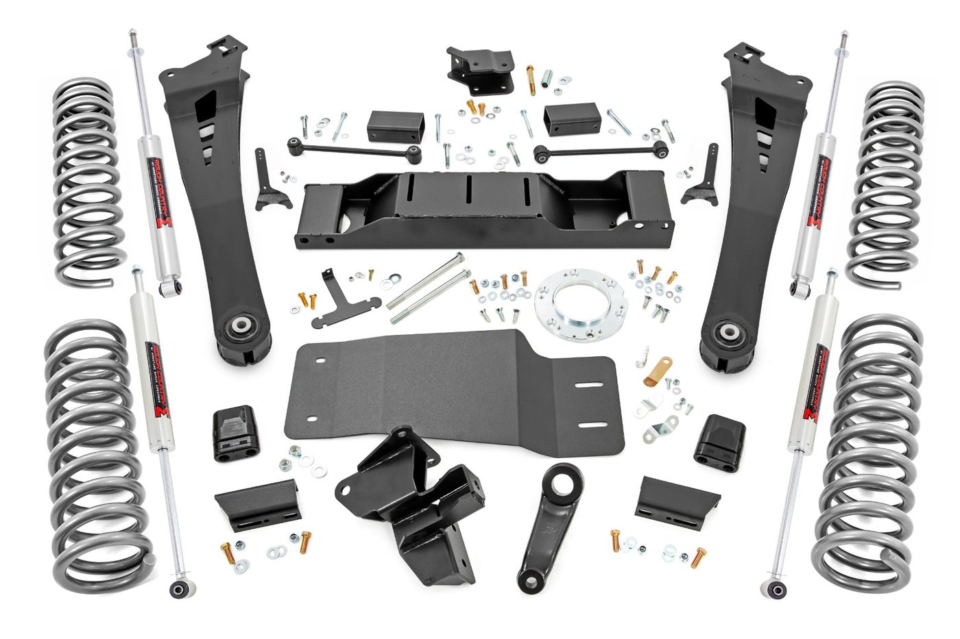 Rough Country 5 Inch Lift Kit | Dual Rate Coils | M1 | Ram 2500 4WD (2019-2024)