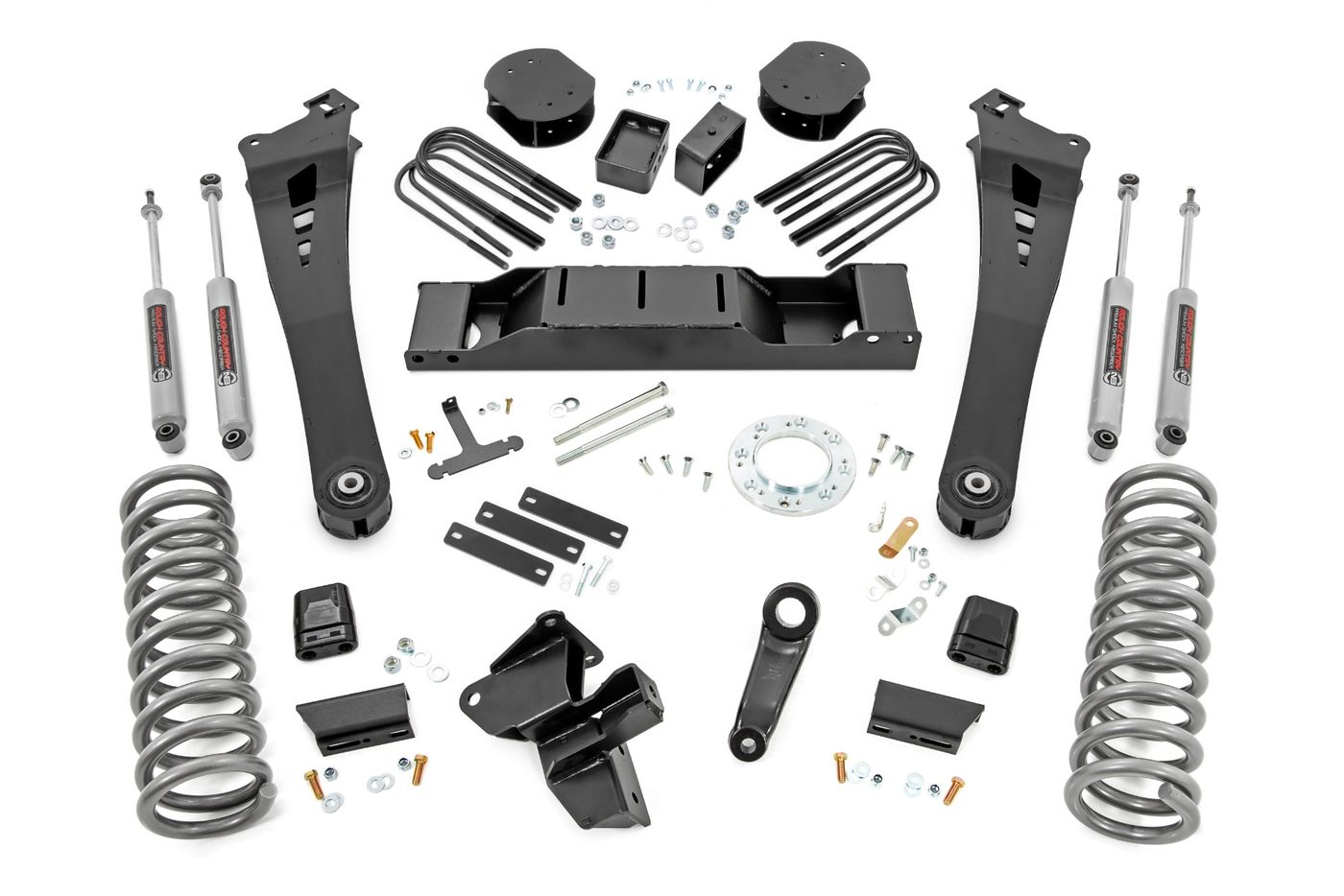 Rough Country 5 Inch Lift Kit | Diesel | AISIN | Ram 3500 4WD (2019-2024)