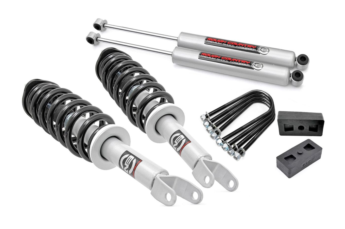 Rough Country 2.5 Inch Lift Kit | N3 Struts | Ram 1500 4WD (2006-2008)