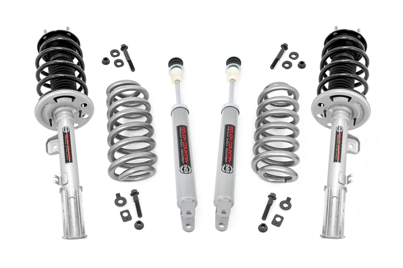 Rough Country 2 Inch Lift Strut Kit | Ford Explorer 4WD (2011-2019)