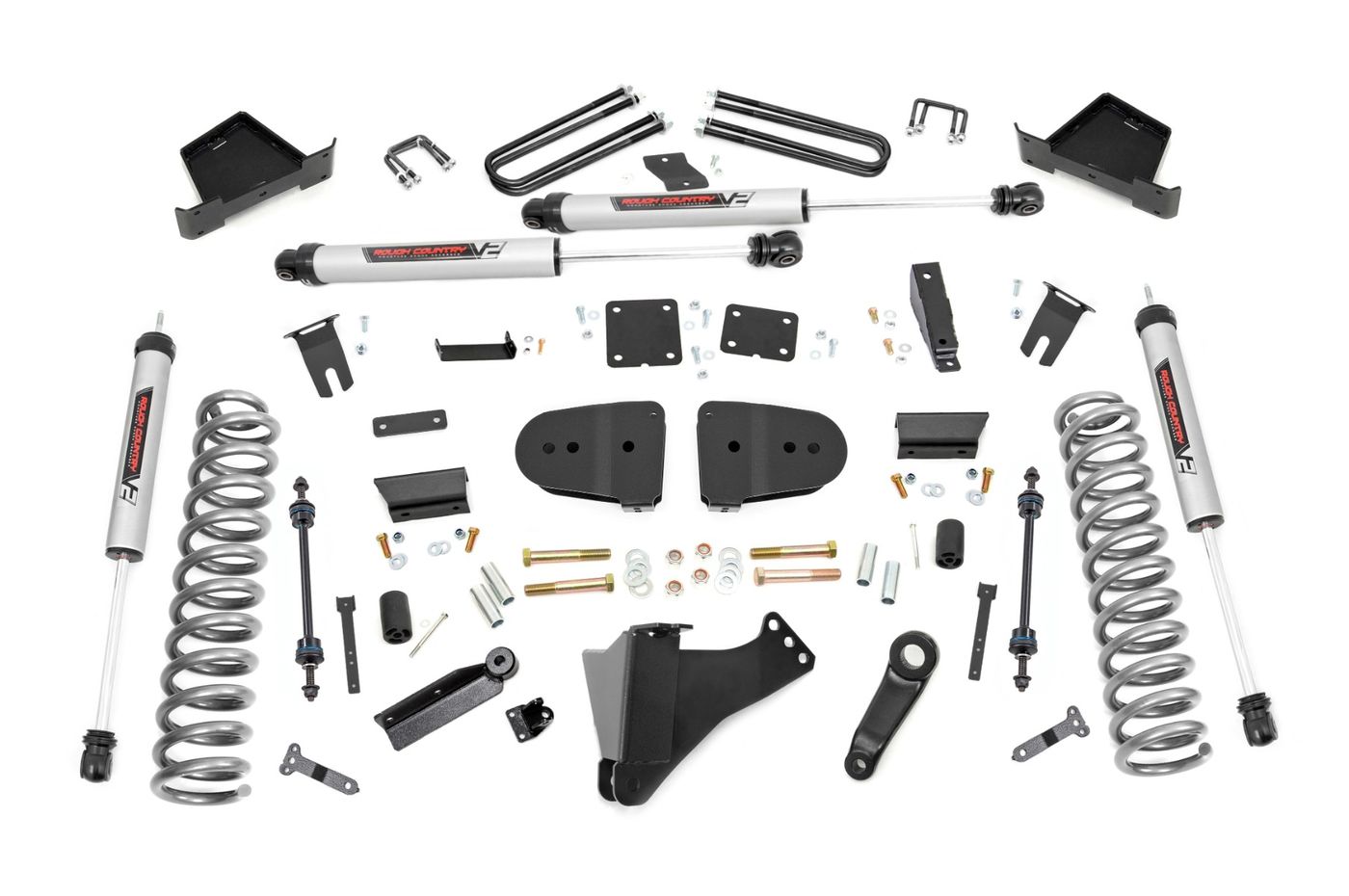 Rough Country 4.5 Inch Lift Kit | V2 | Diesel | Ford F-250/F-350 Super Duty 4WD (2023-2026)