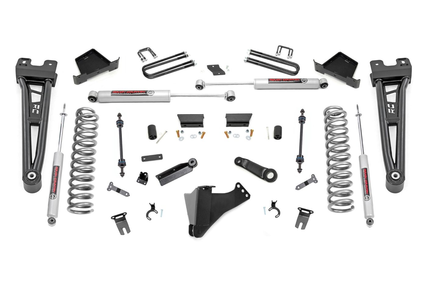 Rough Country 4.5 Inch Lift Kit | Radius Arm | Diesel | Ford F-250/F-350 Super Duty (23-26)