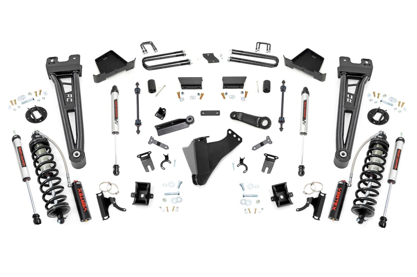 Rough Country 4.5 Inch Lift Kit | R/A | C/O V2 | Ford F-250/F-350 Super Duty 4WD (23-26)
