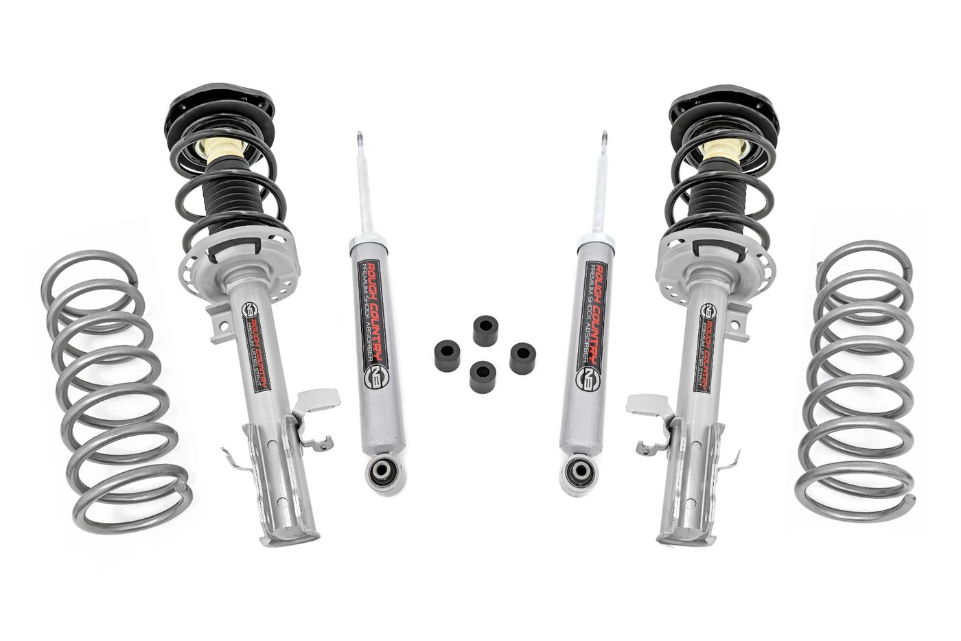Rough Country 1.5 Inch Lift Kit | Lifted Struts | Ford Bronco Sport 4WD (2021-2026)