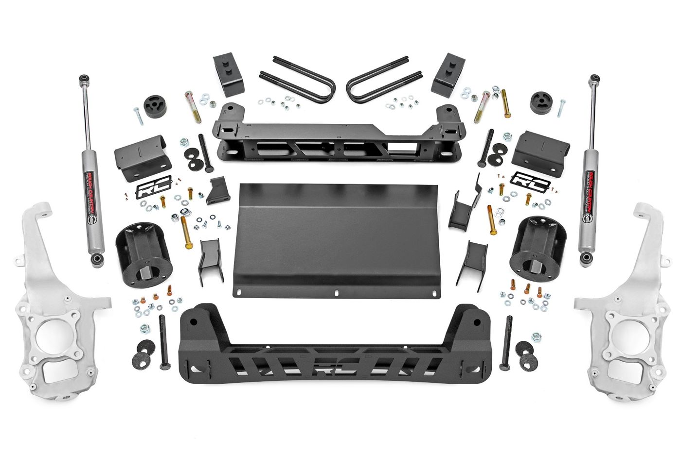 Rough Country 4 Inch Lift Kit | Ford F-150 Tremor 4WD (2021-2026)