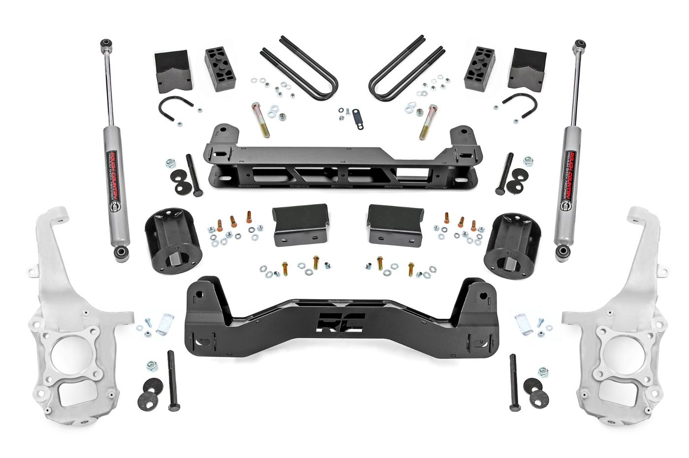 Rough Country 4 inch Lift Kit | Ford F-150 2WD (2021-2026)