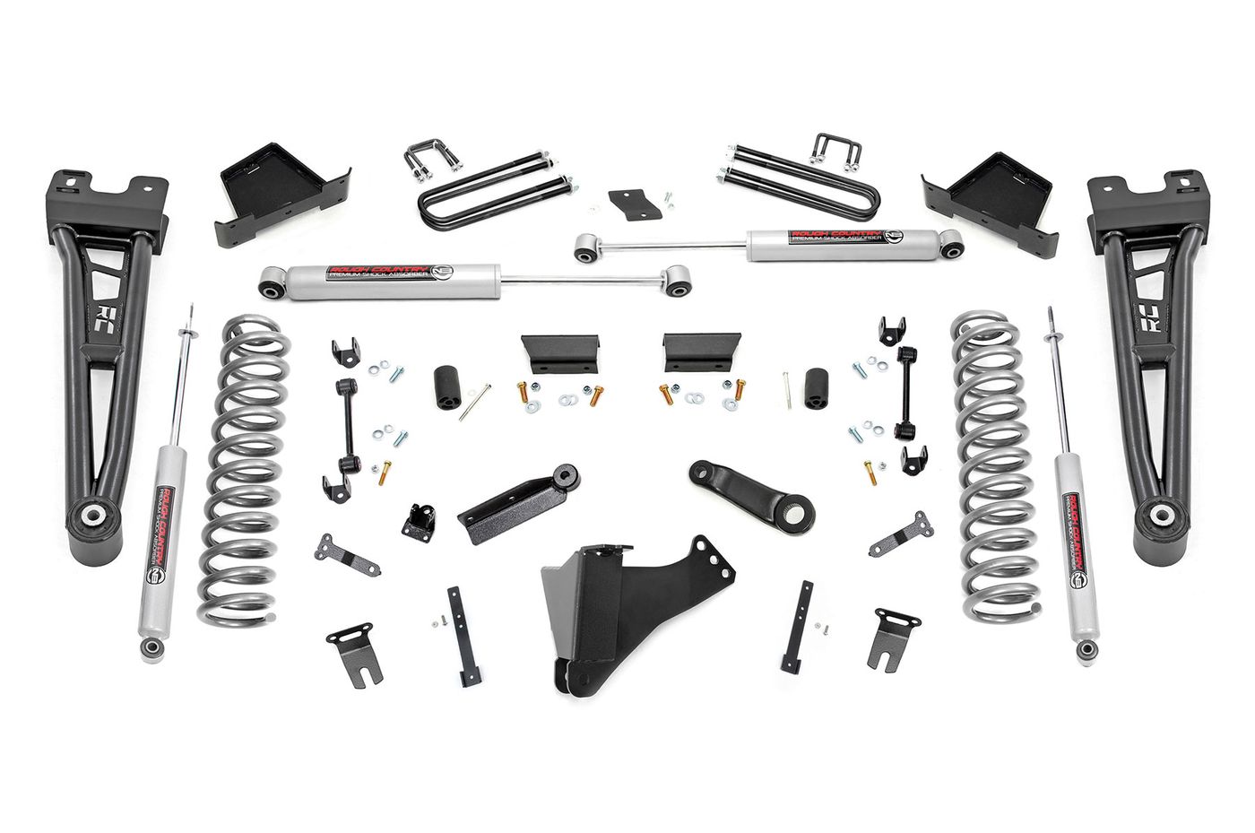 Rough Country 6 Inch Lift Kit | Gas | Radius Arm | Ford F-250/F-350 Super Duty 4WD (23-26)