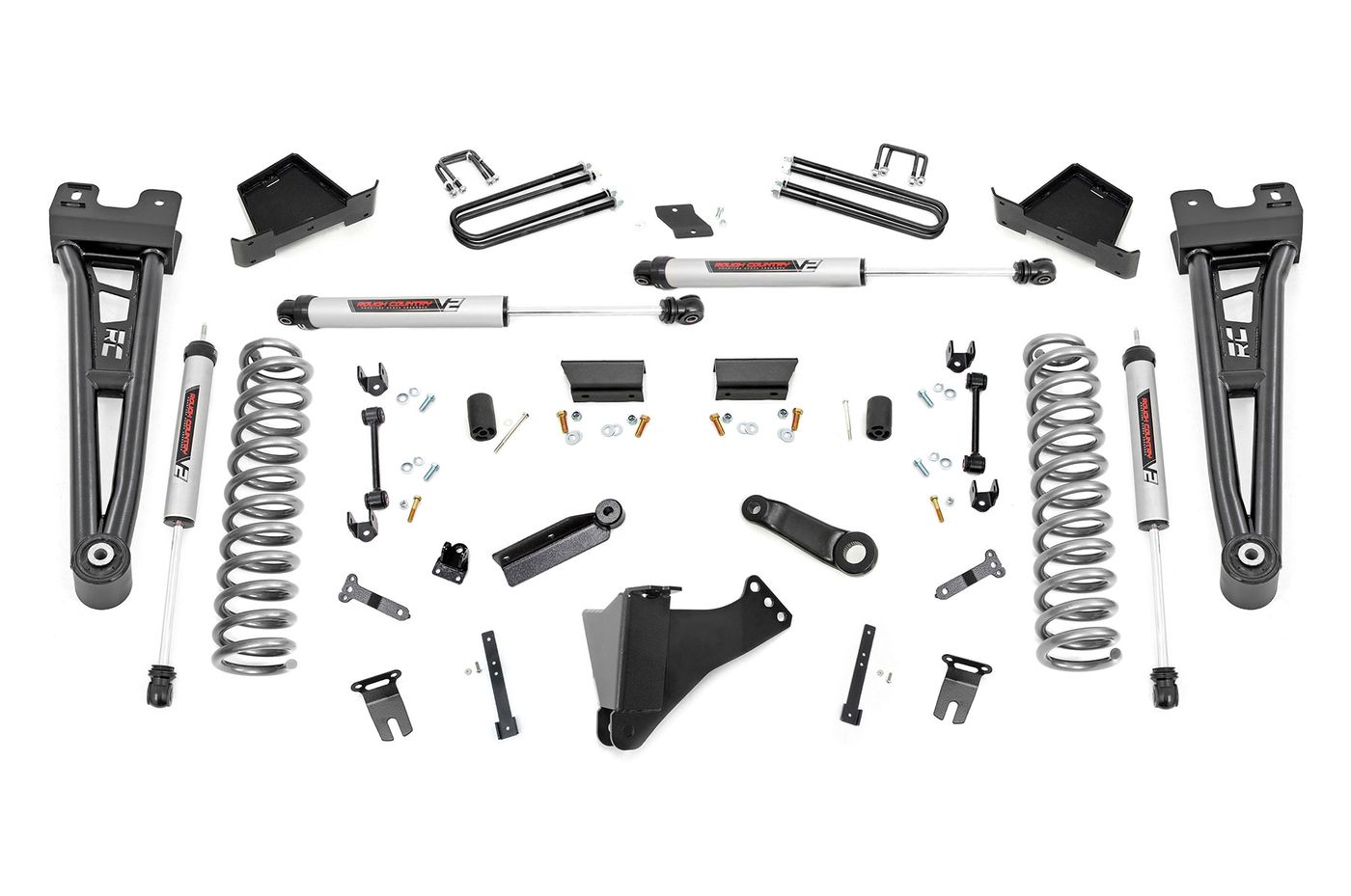 Rough Country 6 Inch Lift Kit | Gas | Radius Arm | V2 | Ford F-250/F-350 Super Duty (23-26)