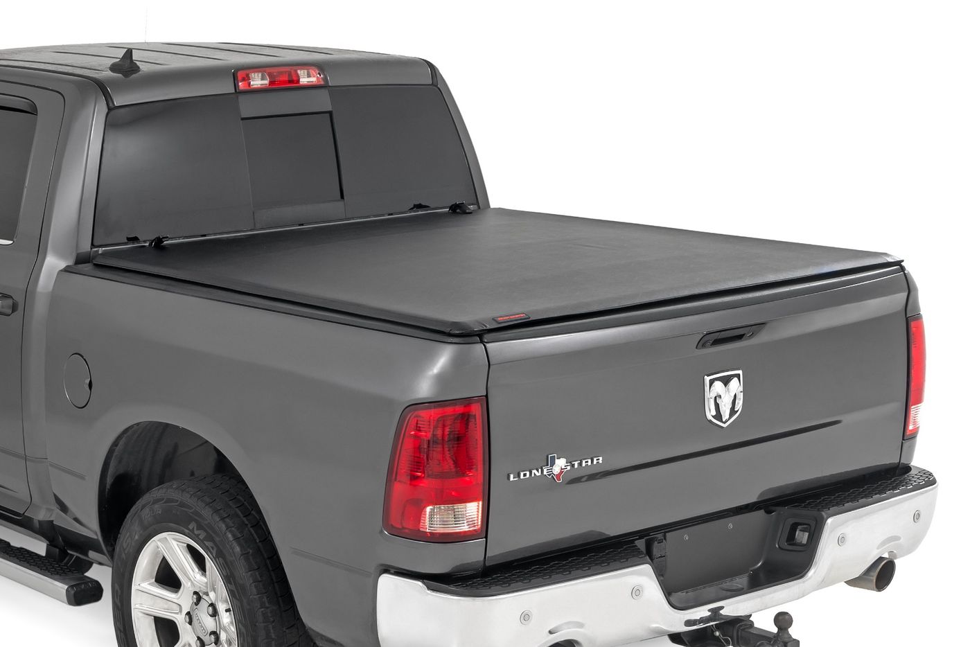 Rough Country Soft Roll Up Bed Cover | 5'7" Bed | Ram 1500 (09-18)/2500 (11-26)