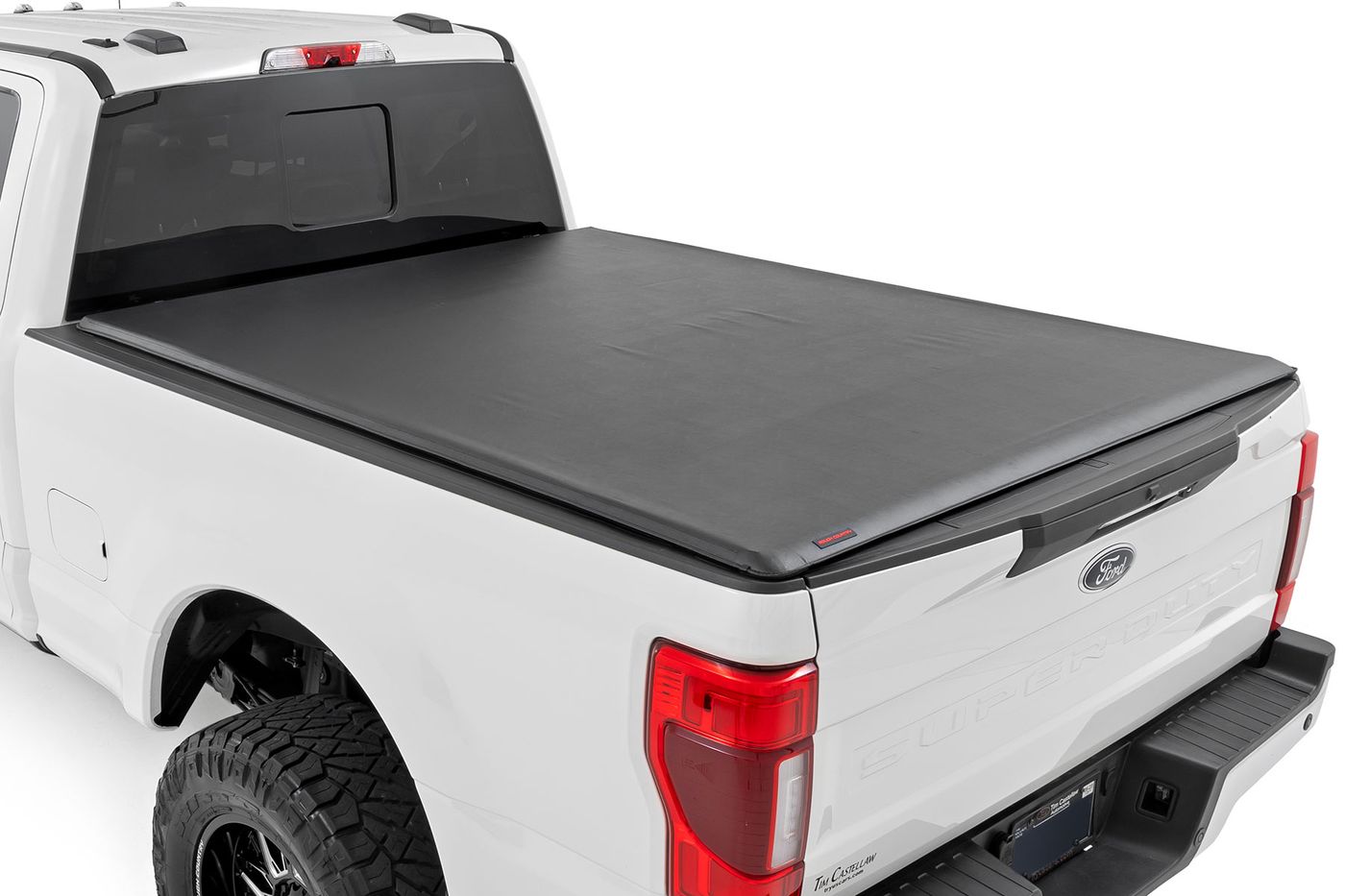 Rough Country Soft Roll Up Bed Cover | 6'10" Bed | Ford F-250/F-350 Super Duty (17-26)