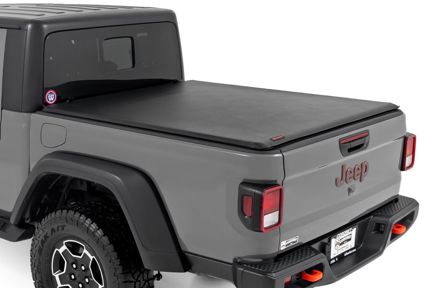 Rough Country Soft Roll Up Bed Cover | 5 Bed | Jeep Gladiator JT 4WD (2020-2026)