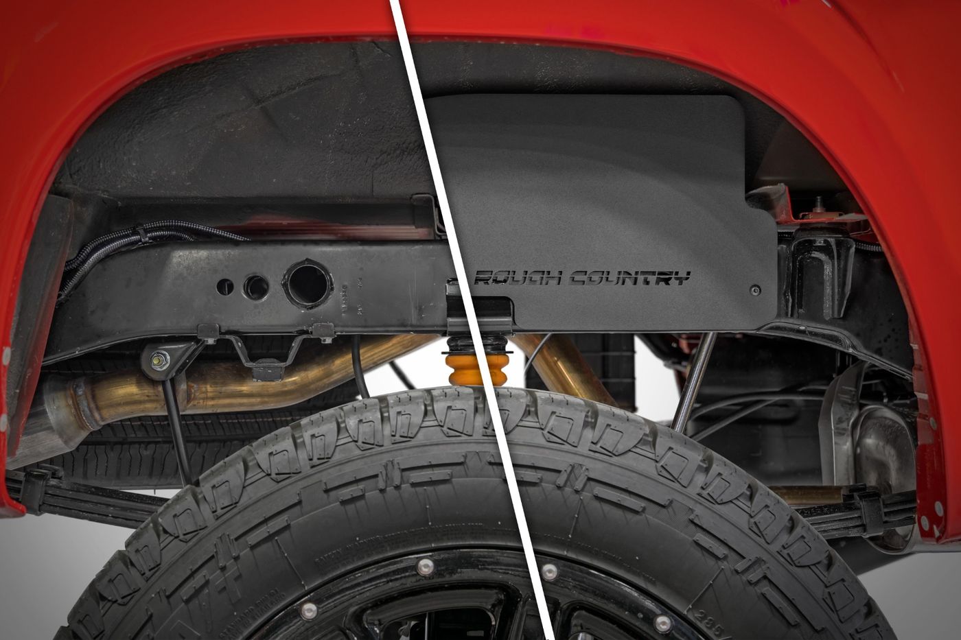 Rough Country Rear Fender Liners | Nissan Frontier 2WD/4WD (2022-2026)