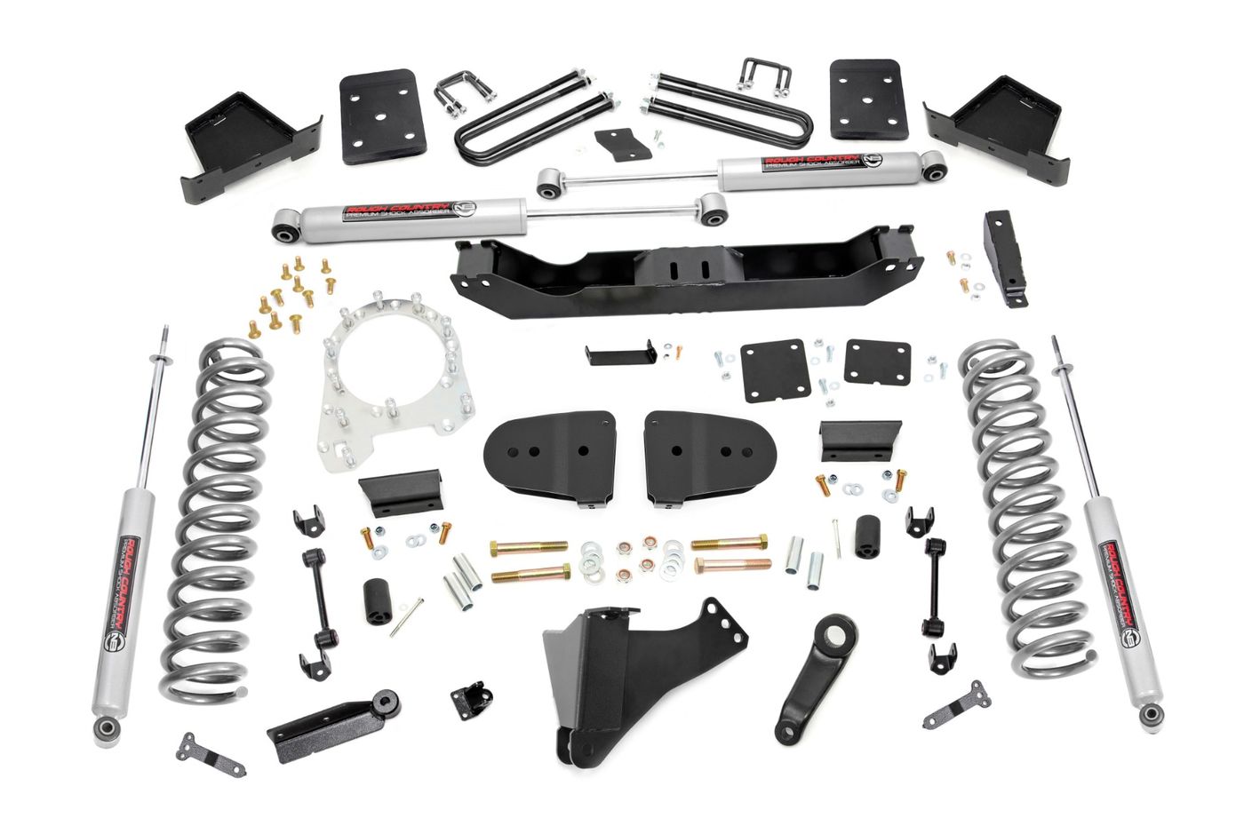 Rough Country 6 Inch Lift Kit | Diesel | No OVLD | Ford F-250/F-350 Super Duty 4WD (23-26)