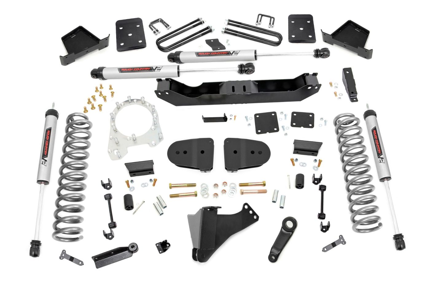 Rough Country 6 Inch Lift Kit | Diesel | No OVLD | V2 | Ford F-250/F-350 Super Duty (23-26)