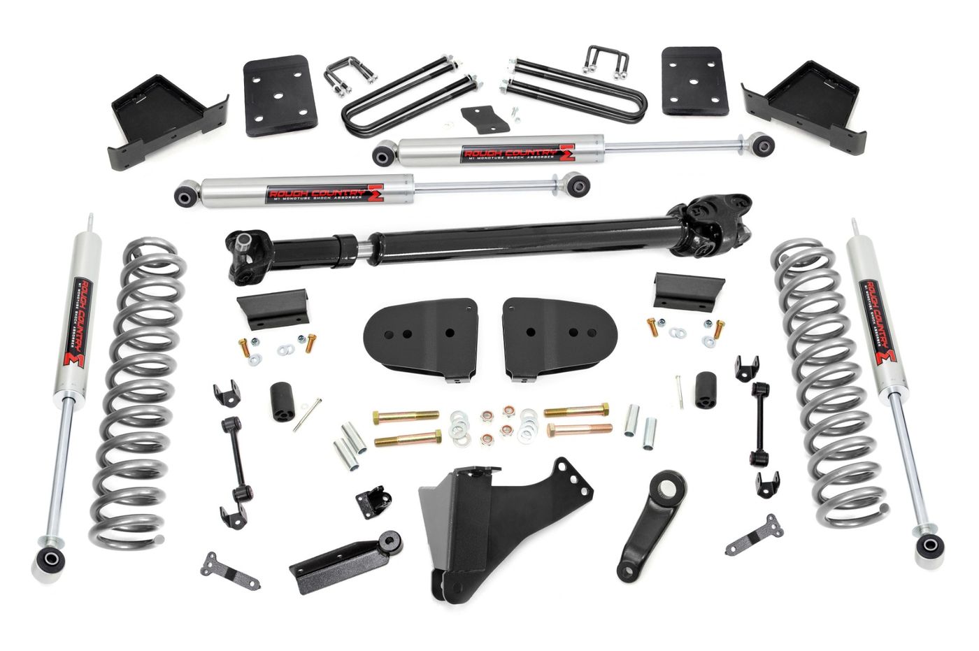 Rough Country 6 Inch Lift Kit | Diesel | OVLD | D/S | M1 | Ford F-250/F-350 Super Duty (23-26)