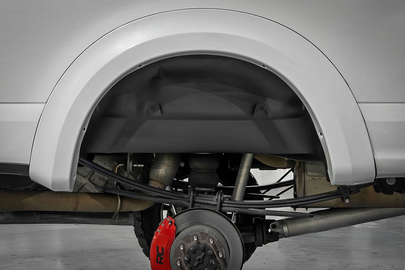 Rough Country Rear Wheel Well Liners | Ford F-250/F-350 Super Duty 2WD/4WD (2017-2026)