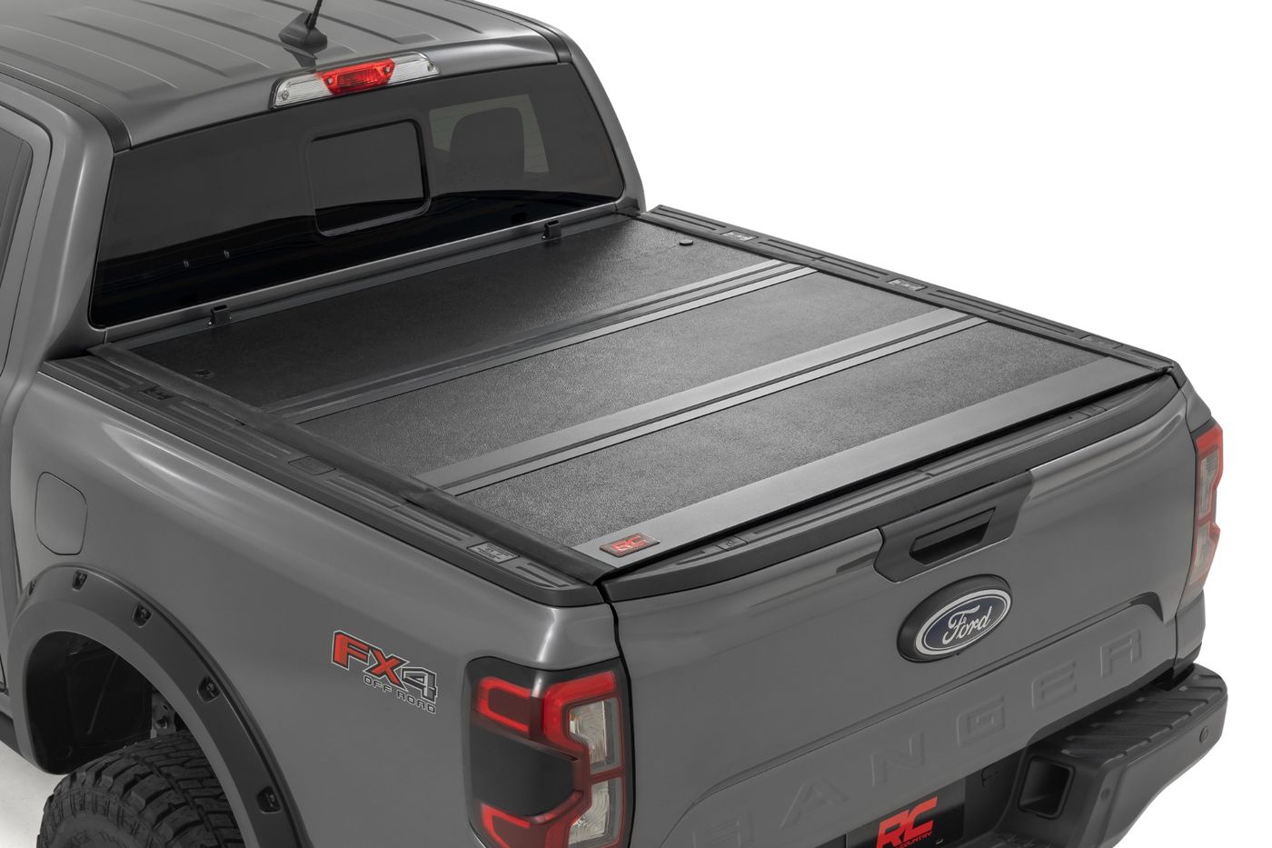 Rough Country Hard Low Profile Bed Cover | 5' Bed | Ford Ranger 2WD/4WD (2024-2025)