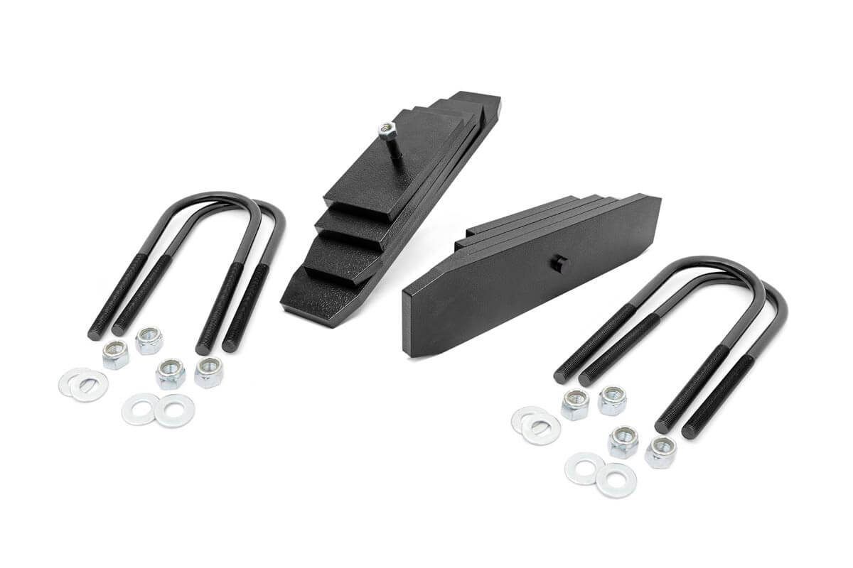 Rough Country 2 Inch Leveling Kit | Leaf Block | Ford Excursion 4WD (2000-2005)