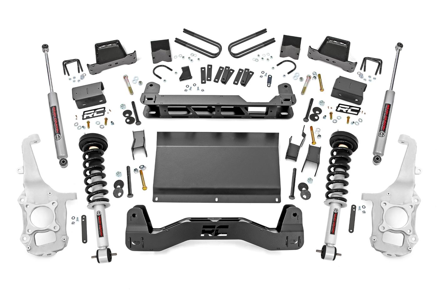 Rough Country 6 Inch Lift Kit | N3 Struts | Ford F-150 4WD (2021-2026)