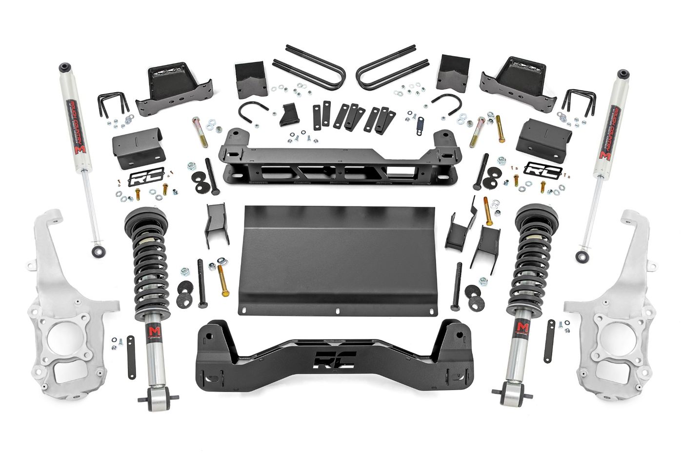 Rough Country 6 Inch Lift Kit | M1 Struts/M1 | Ford F-150 4WD (2021-2026)