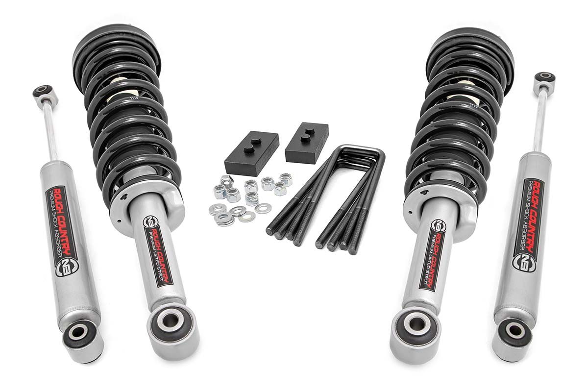 Rough Country 2 Inch Lift Kit | N3 Struts/N3 | Ford F-150 4WD (2009-2013)