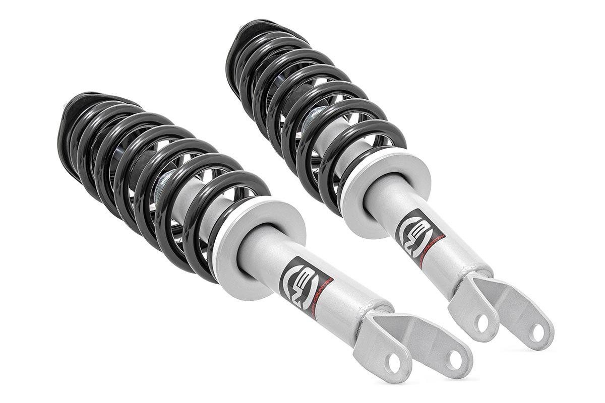 Rough Country N3 Leveling Struts | 2.5 Inch | Loaded Strut | Ram 1500 4WD (2010-2011)