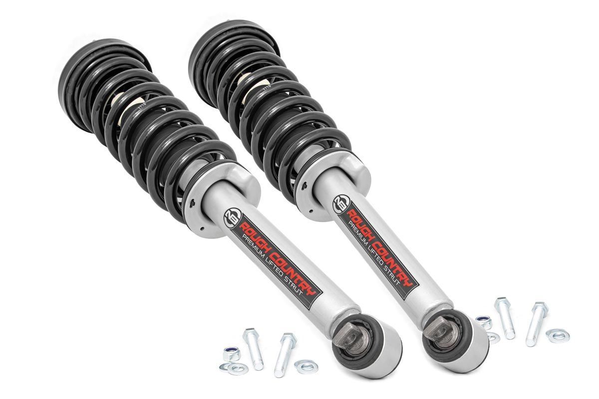 Rough Country Loaded Strut Pair | 6 Inch | Ford F-150 4WD (2014-2026)