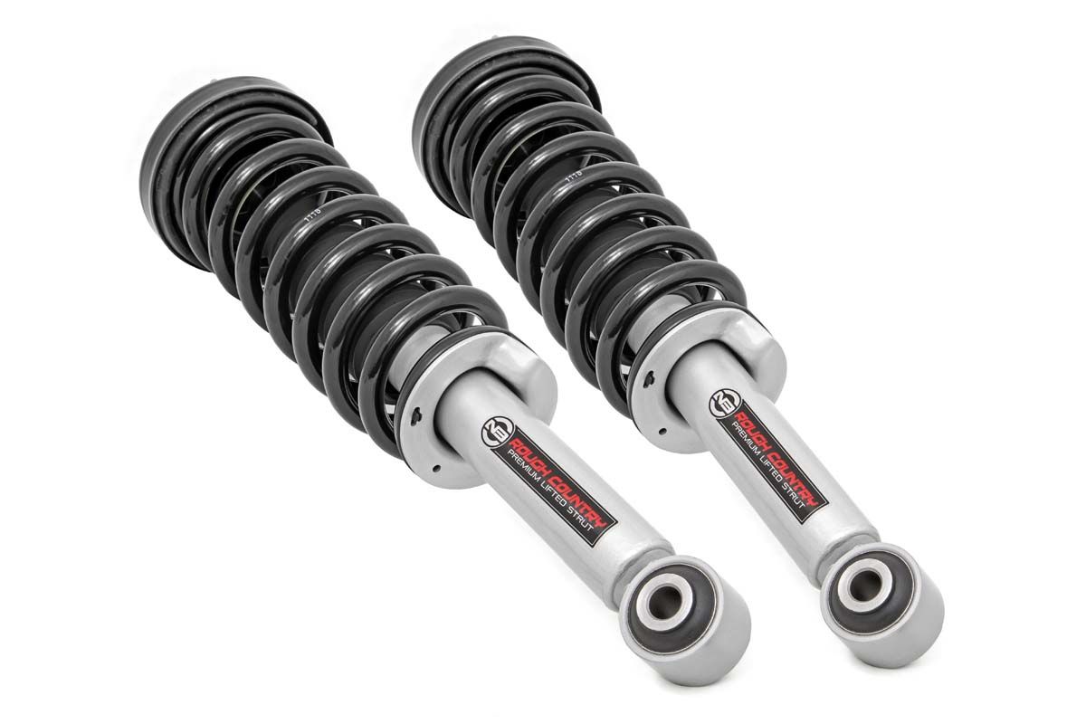 Rough Country Loaded Strut Pair | 6 Inch | Nissan Frontier 4WD (2005-2026)
