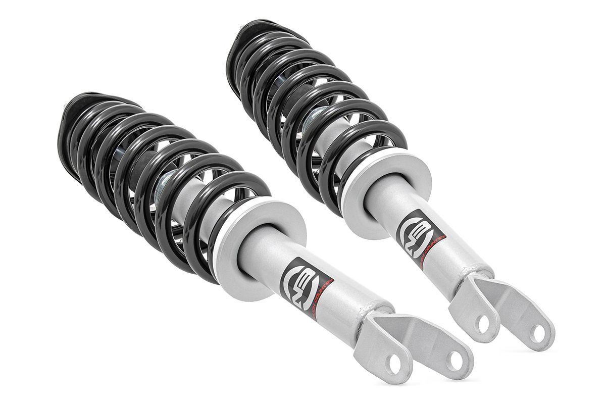 Rough Country N3 Leveling Struts | 2 Inch | Loaded Strut | Ram 1500 2WD/4WD (2019-2026)