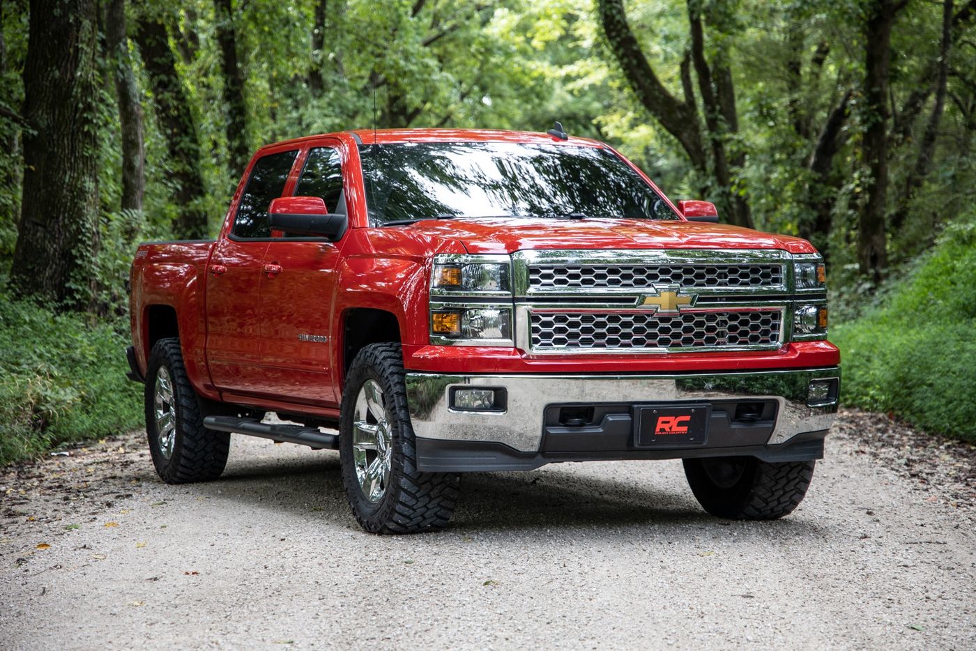 Rough Country N3 Leveling Struts | 2 Inch | Loaded Strut | Chevy/GMC 1500 (14-18 & Classic)