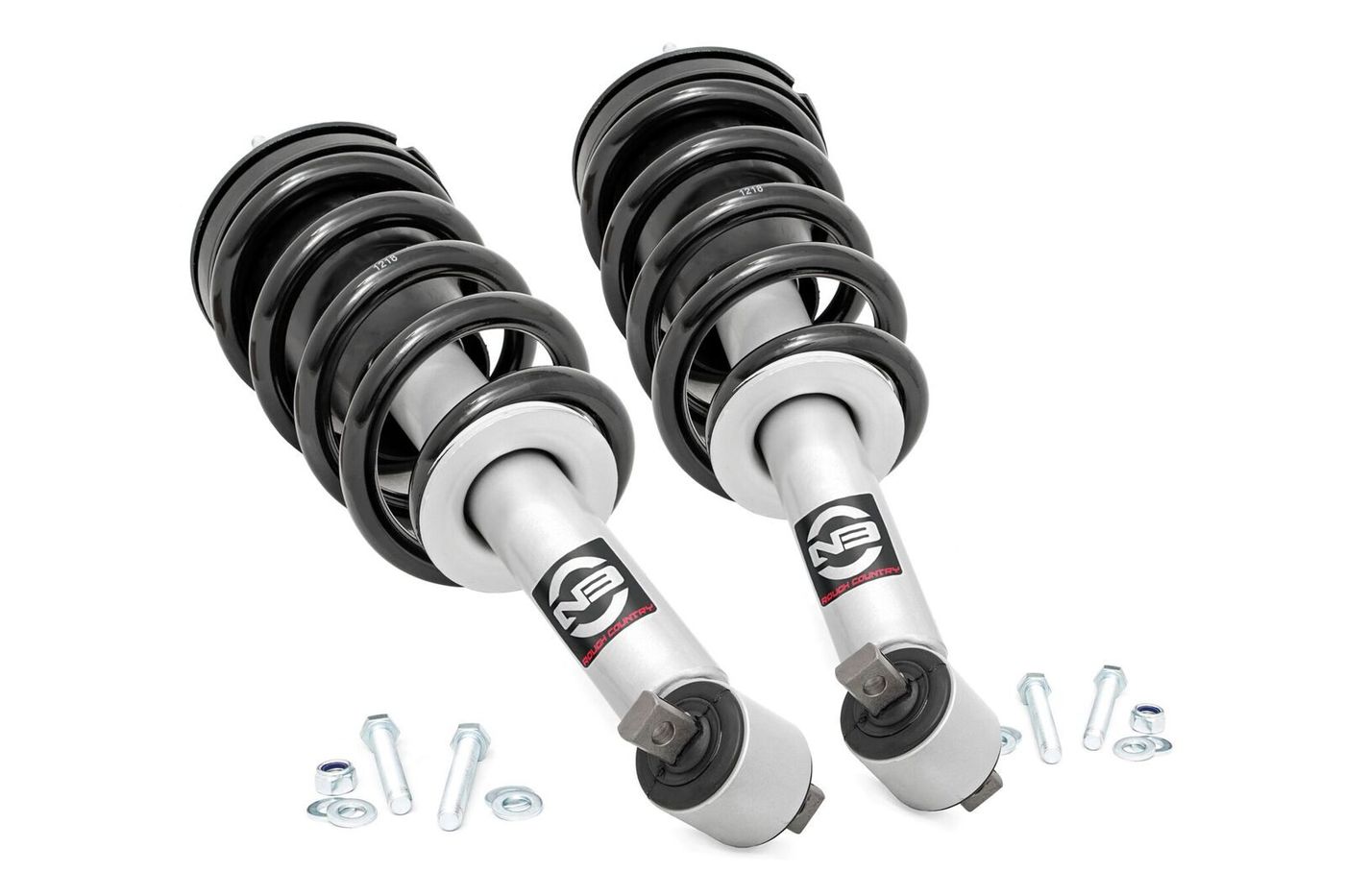 Rough Country Loaded Strut Pair | Stock | Chevy/GMC 1500 2WD/4WD (07-13)