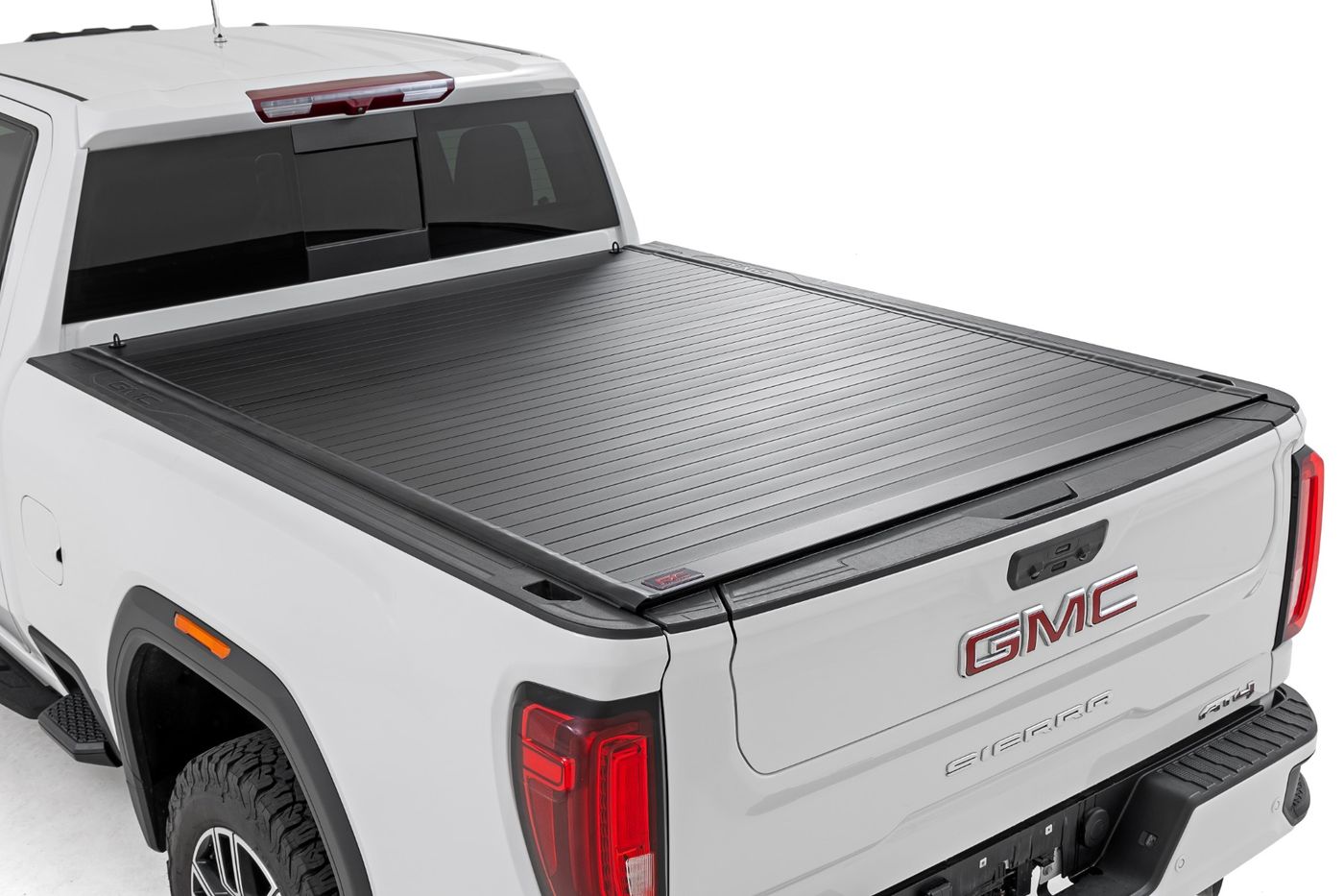 Rough Country Hard Roll Up Bed Cover | 6'9" Bed | Chevy/GMC Silverado/Sierra 2500HD/3500HD (20-26)