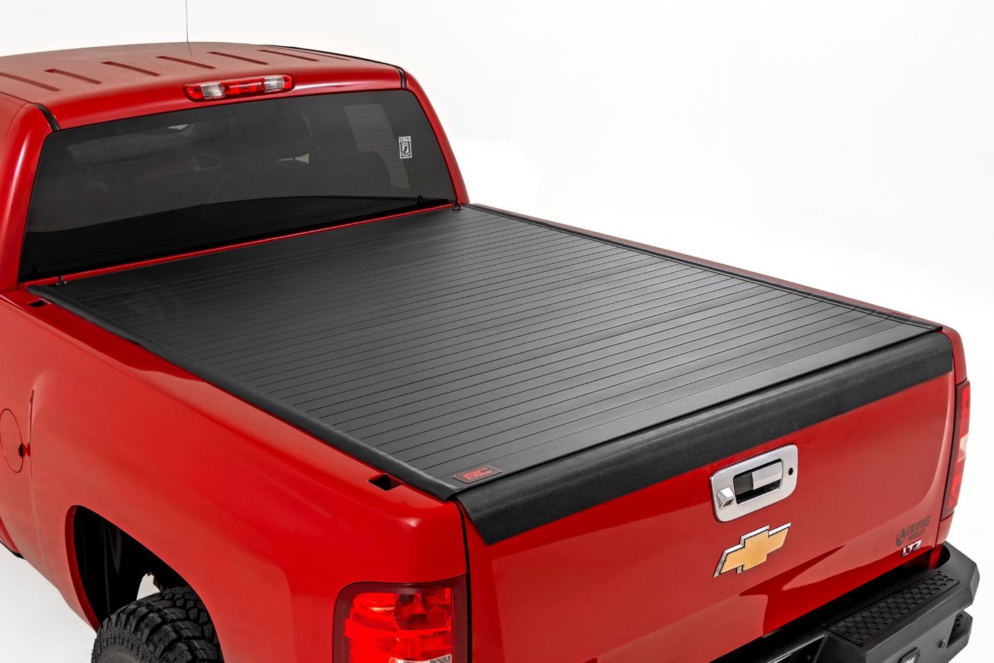 Rough Country Hard Roll Up Bed Cover | 6'7" Bed | Chevy/GMC Sierra/Silverado 1500 (07-13)