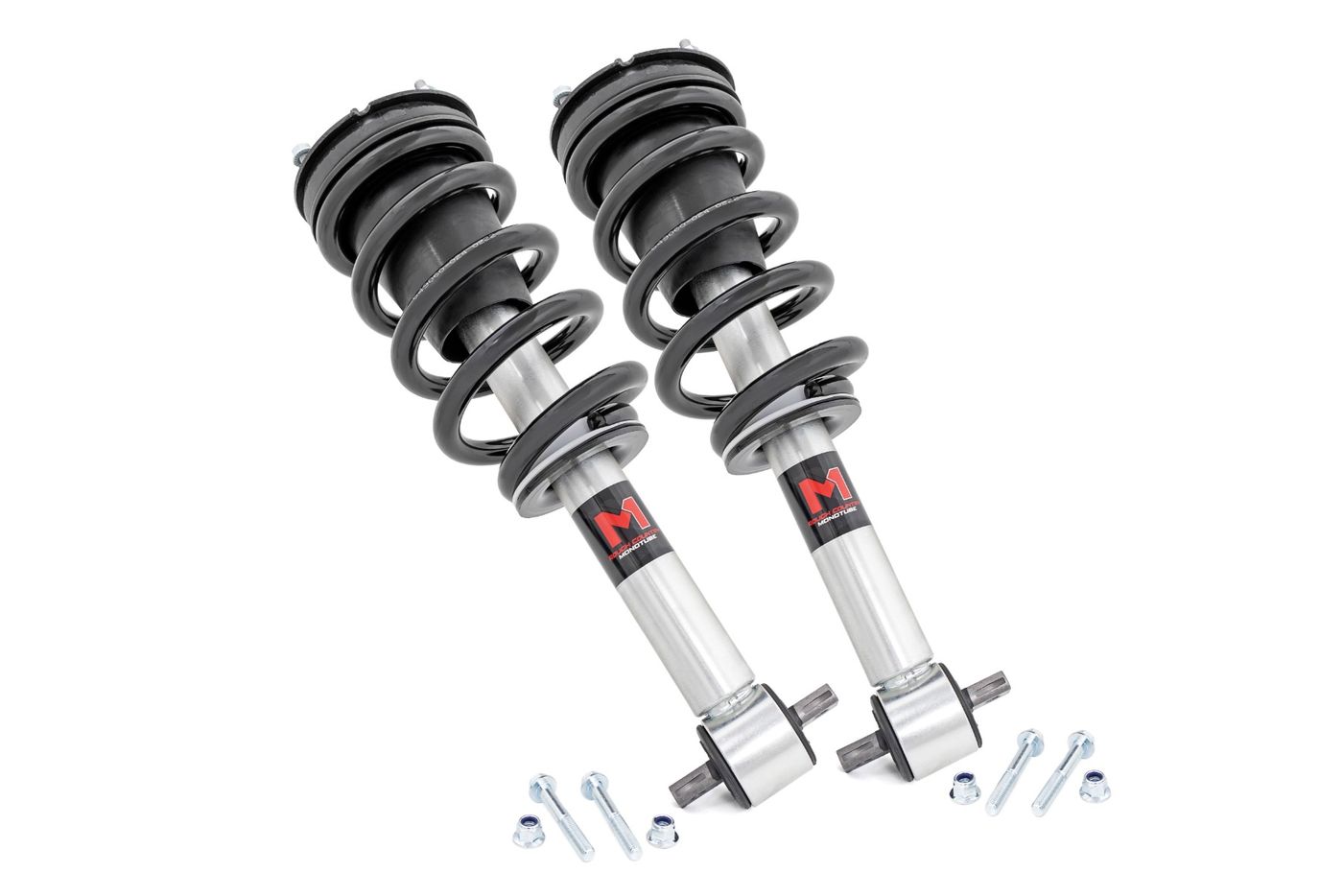 Rough Country M1 Loaded Strut Pair | 3.5in | Chevy/GMC Sierra 1500 (19-26)/Silverado 1500 (19-26)