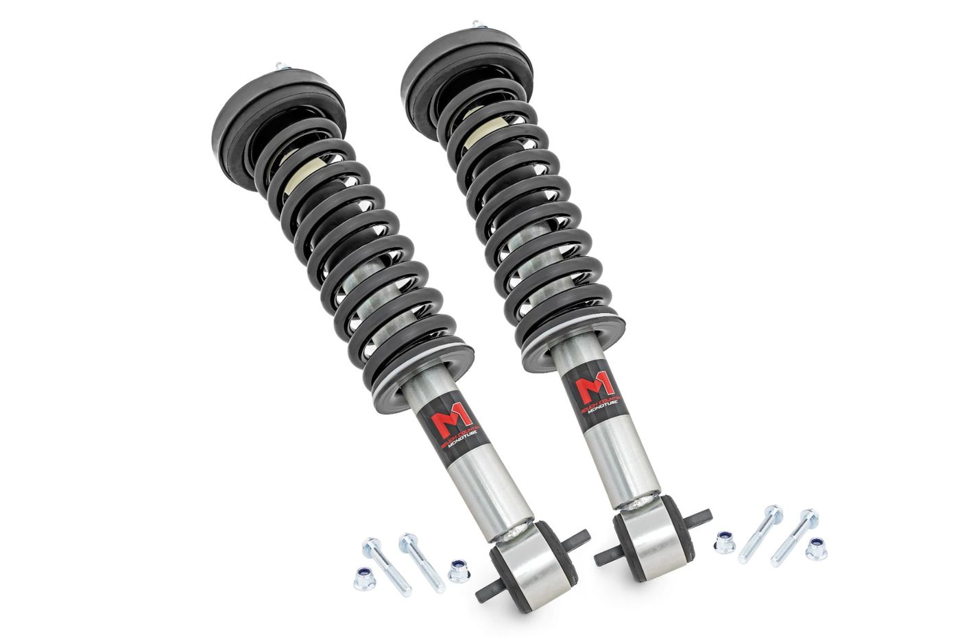 Rough Country M1 Adjustable Leveling Struts | 0-2" | Ford F-150 4WD (2014-2026)