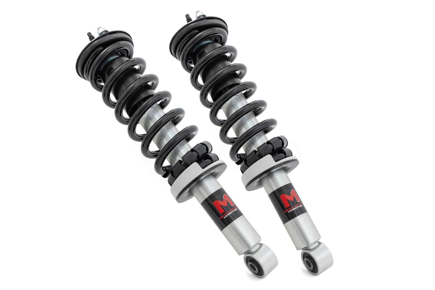 Rough Country M1 Loaded Strut Pair | 2.5 Inch | Nissan Frontier 4WD (2005-2026)