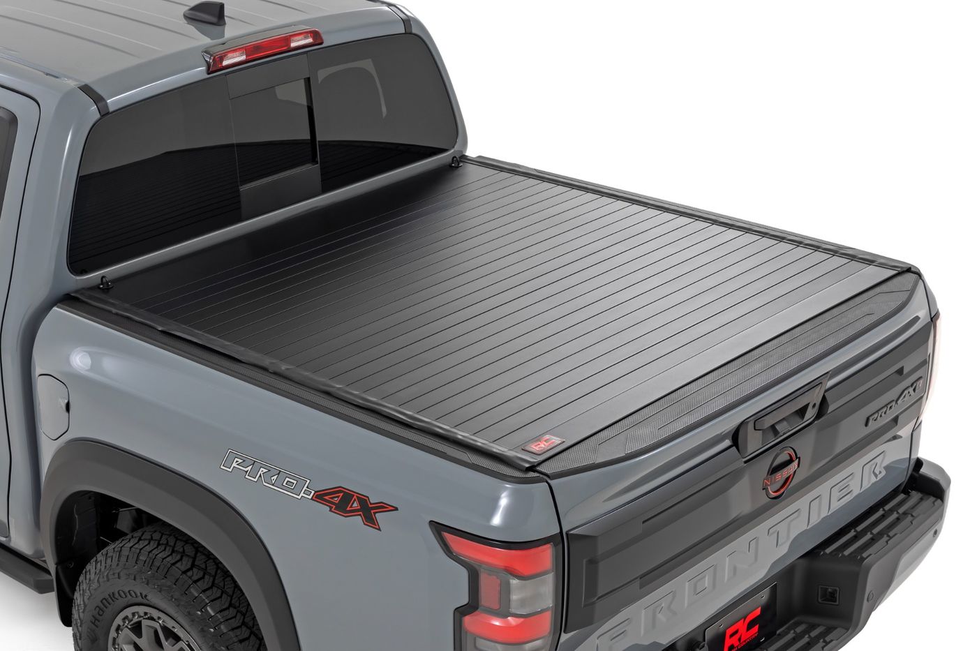 Rough Country Hard Roll Up Bed Cover | 5' Bed | Nissan Frontier 2WD/4WD (2022-2026)