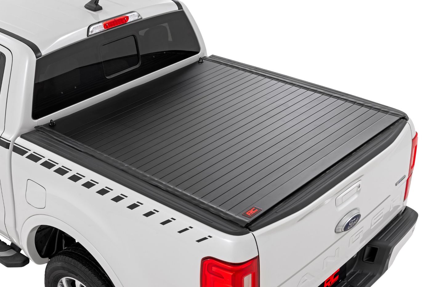 Rough Country Hard Roll Up Bed Cover | 5' Bed | Ford Ranger 2WD/4WD (2019-2023)