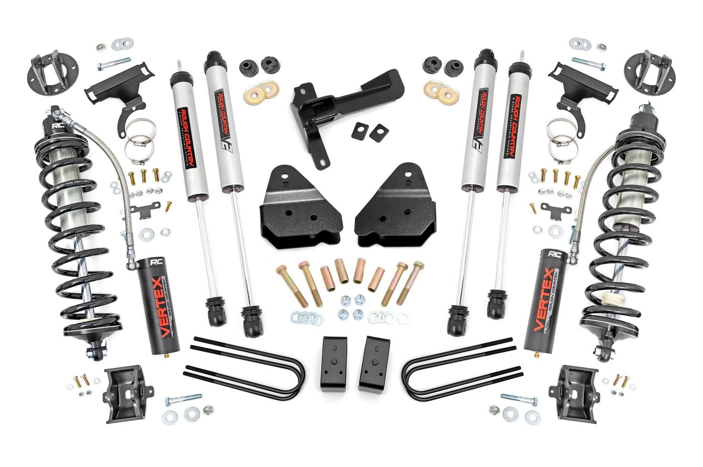 Rough Country 3 Inch Lift Kit | Coilover Conversion | Diesel | Ford F-250 Super Duty (17-22)