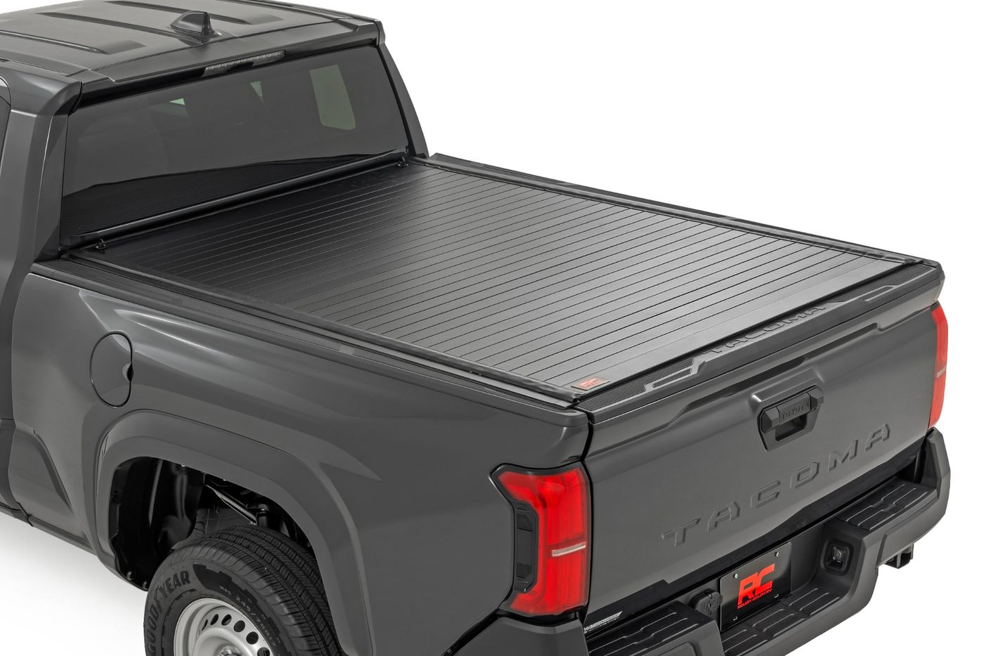 Rough Country Hard Roll Up Bed Cover | 6' Bed | Toyota Tacoma 2WD/4WD (2024-2026)