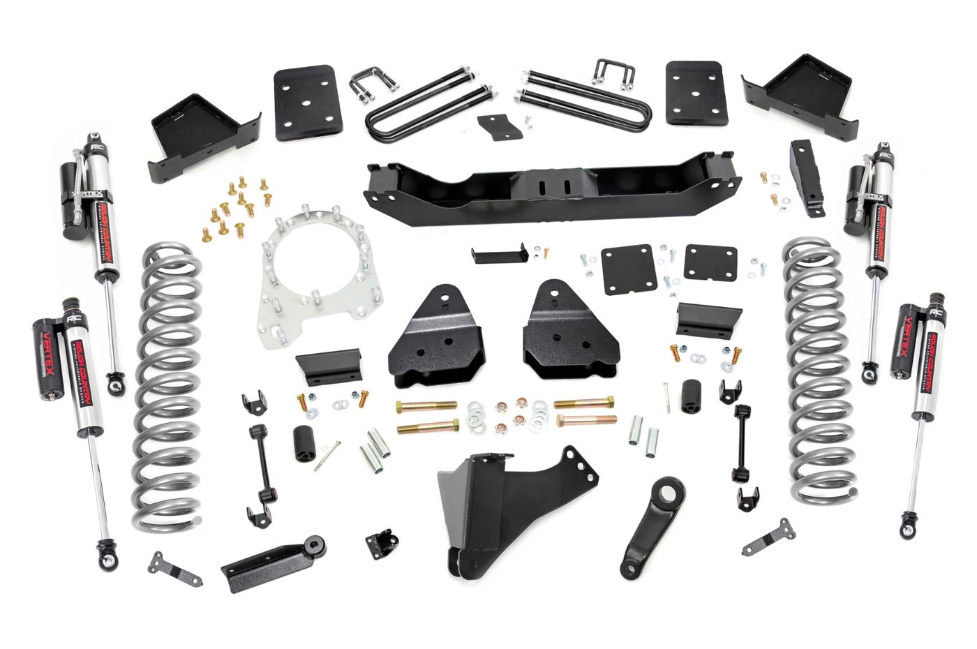 Rough Country 6 Inch Lift Kit | Diesel | No OVLD | Vertex | Ford F-250/F-350 Super Duty (17-22)