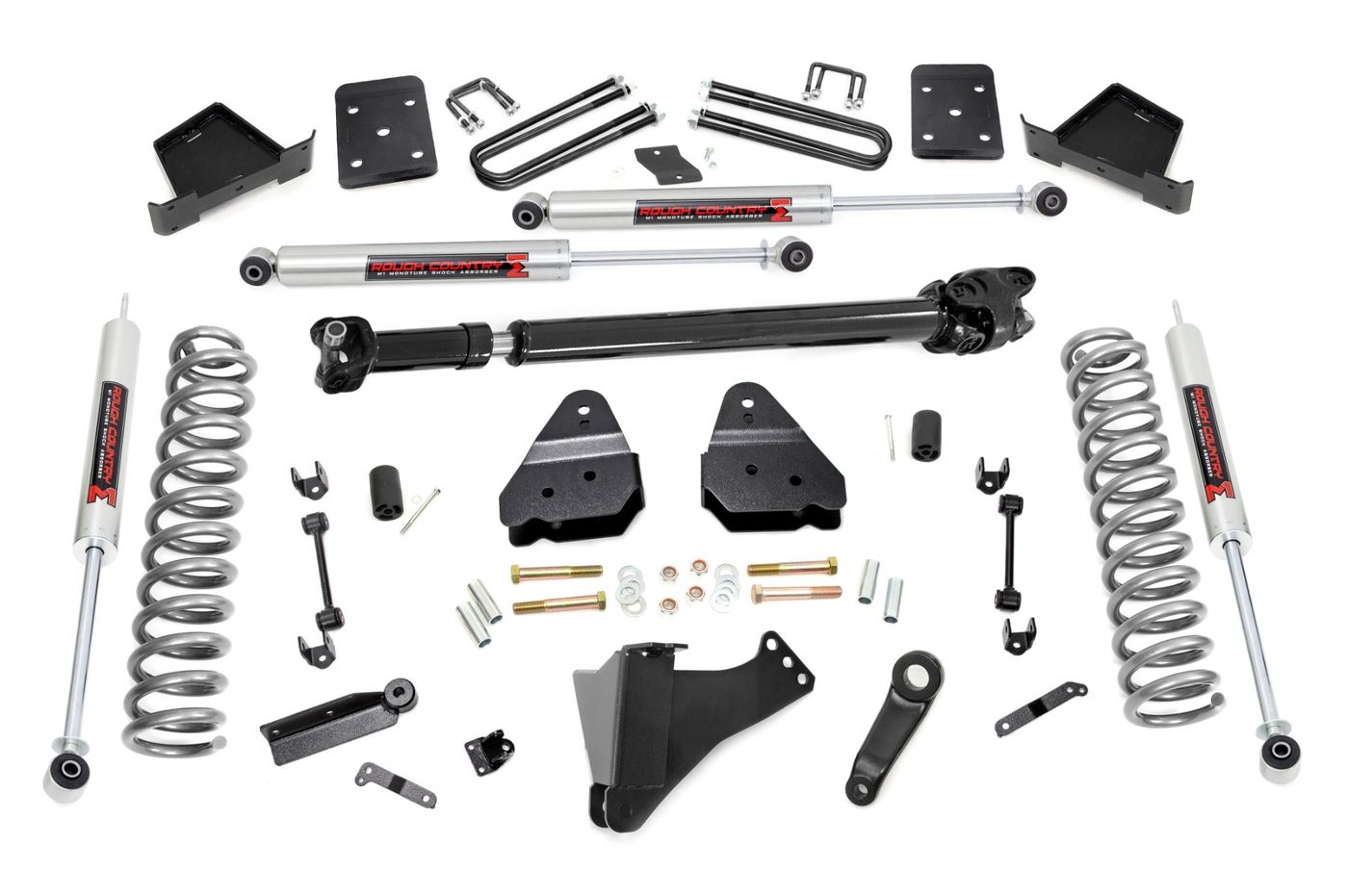 Rough Country 4.5 Inch Lift Kit | FR D/S | M1 | Ford F-250/F-350 Super Duty 4WD (2017-2022)
