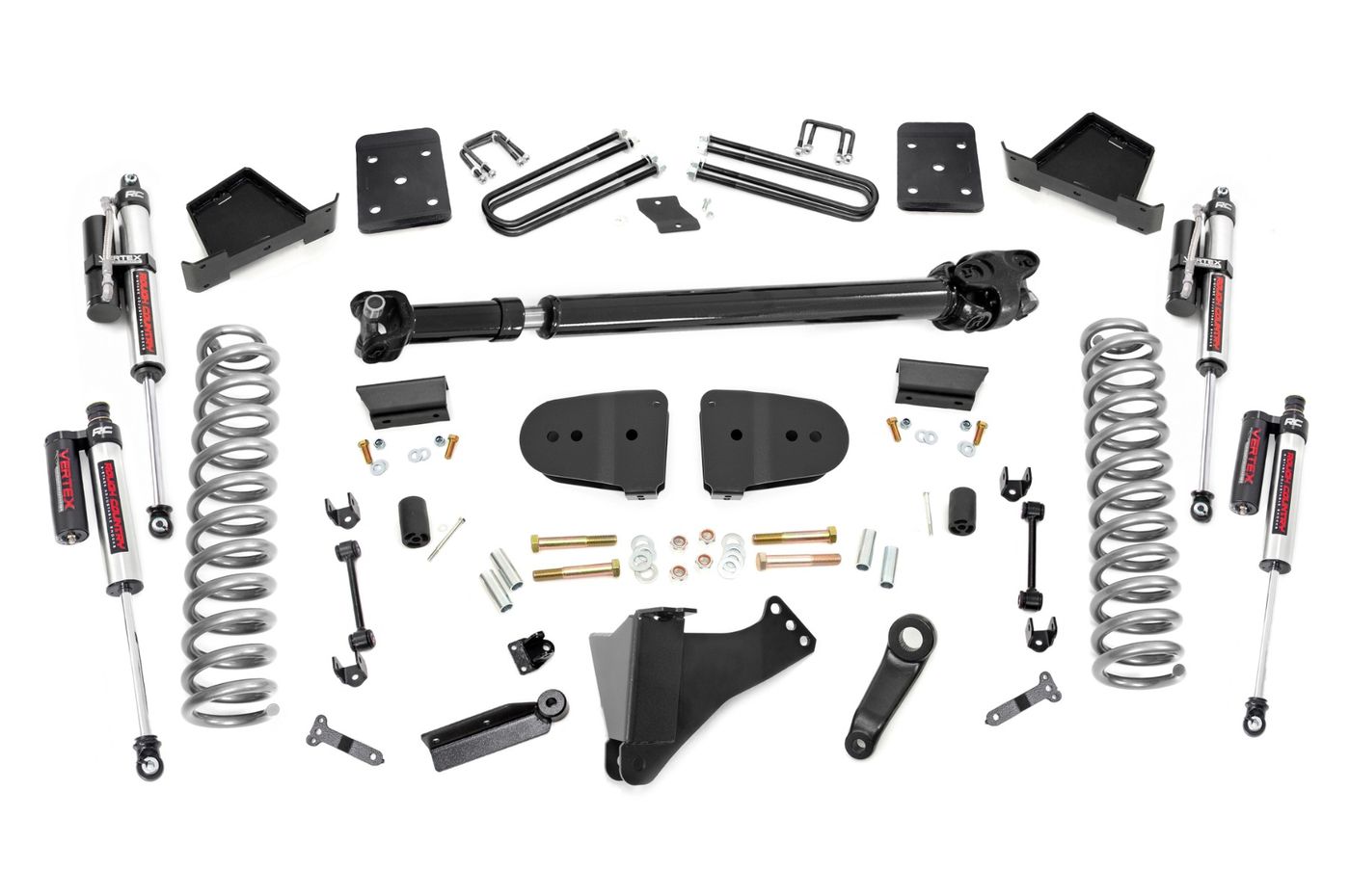 Rough Country 4.5 Inch Lift Kit | FR D/S | Vertex | Ford F-250/F-350 Super Duty 4WD (17-22)