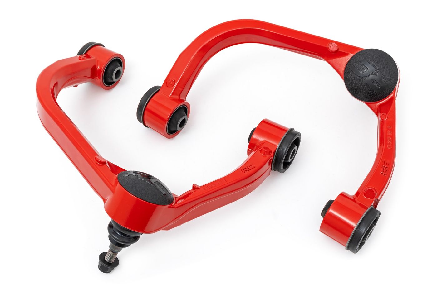 Rough Country Red Forged Upper Control Arms | 2.5-3.5 Inch Lift | Ford F-150 2WD/4WD (04-20)