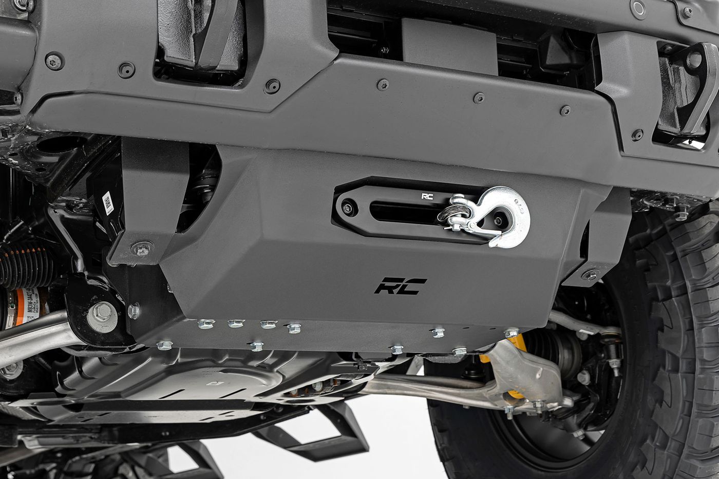 Rough Country Hidden Winch Mount | All Models | Ford Bronco 4WD (2021-2026)