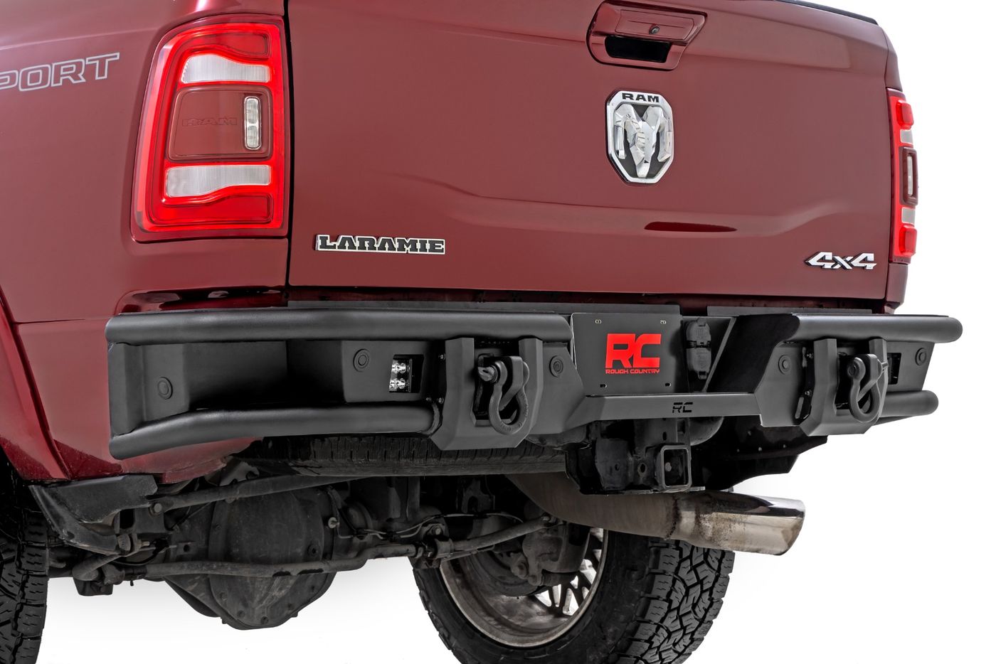 Rough Country Rear Bumper | Tubular | Ram 2500 (10-26)/3500 (11-25) 2WD/4WD