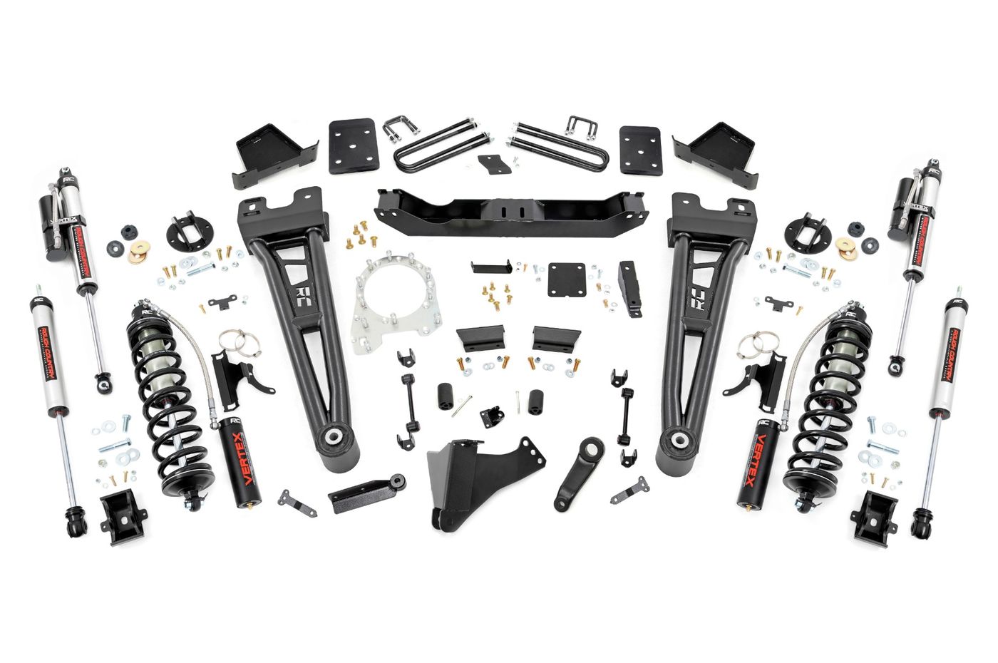 Rough Country 6 Inch Lift Kit | R/A | OVLDS | C/O Vertex | Ford F-250/F-350 Super Duty (17-22)