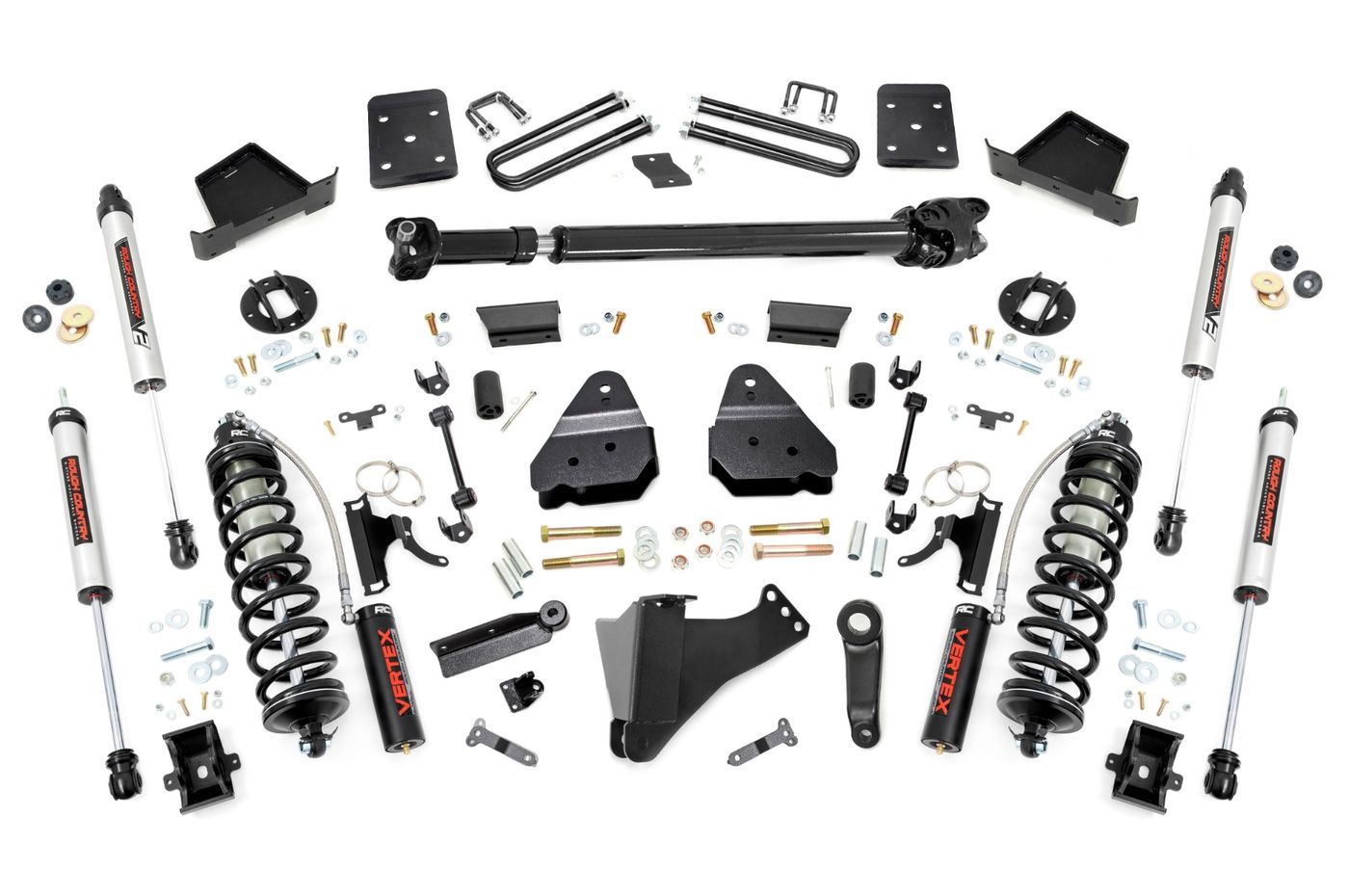 Rough Country 6 Inch Lift Kit | No OVLDS | D/S | C/O V2 | Ford F-250/F-350 Super Duty (17-22)